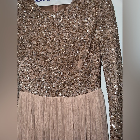 Maya Long Sleeve Bridesmaid Gown - Picture 3 of 5